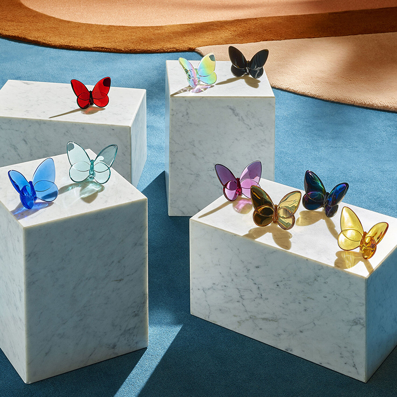 Baccarat Lucky Butterfly Black